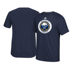 2017 Buffalo Sabres Navy Ultimate Adidas Team Practice T-shirt