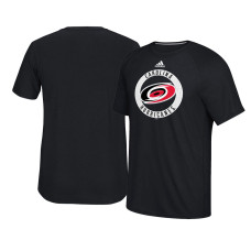 2017 Carolina Hurricanes Black Ultimate Adidas Team Practice T-shirt