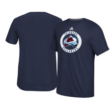 2017 Colorado Avalanche Navy Ultimate Adidas Team Practice T-shirt