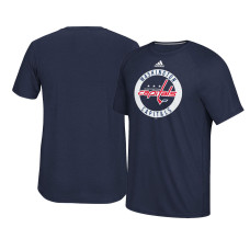 2017 Washington Capitals Navy Ultimate Adidas Team Practice T-shirt