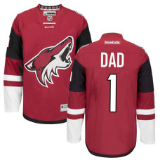 Arizona Coyotes Garnet Number One Dad Jersey