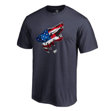 Arizona Coyotes Navy Banner Wave T-Shirt