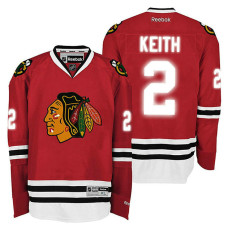 Chicago Blackhawks Duncan Keith #2 Red Jersey