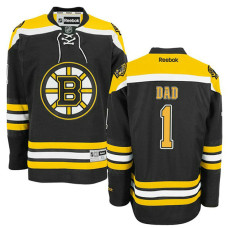 Boston Bruins Black Number One Dad Jersey