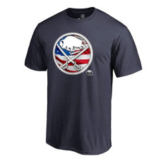 Buffalo Sabres Navy Banner Wave T-Shirt