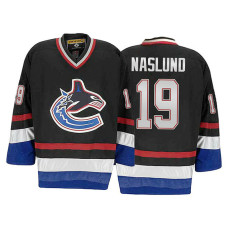 Vancouver Canucks Markus Naslund #19 Navy 1998 Lightly Vintage CCM Jersey