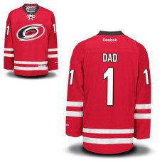 Carolina Hurricanes Red Number One Dad Jersey