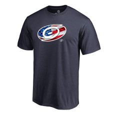 Carolina Hurricanes Navy Banner Wave T-Shirt