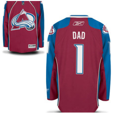 Colorado Avalanche Maroon Number One Dad With Jersey 2022 Stanley Cup Champions Patch