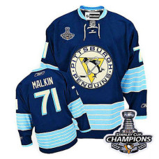 Pittsburgh Penguins Evgeni Malkin #71 Navy Blue 2016 Stanley Cup Finals Jersey