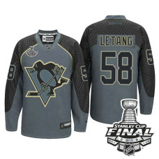 Pittsburgh Penguins Kris Letang #58 Storm 2016 Stanley Cup Finals Jersey