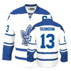 Toronto Maple Leafs Mats Sundin #13 White Captain Alternate Jersey