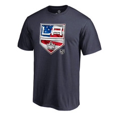 Los Angeles Kings Navy Banner Wave T-Shirt