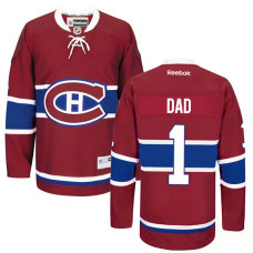 Montreal Canadiens Red Number One Dad Jersey