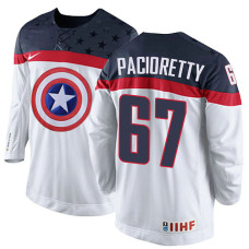 USA Team Max Pacioretty #67 White Captain Jersey