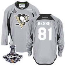 Pittsburgh Penguins Phil Kessel #81 Gray 2016 Stanley Cup Finals Jersey