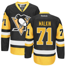 Pittsburgh Penguins Evgeni Malkin #71 Black/Gold Alternate Jersey