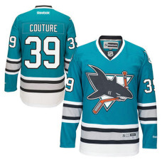 San Jose Sharks Logan Couture #39 Teal Green 25th Anniversary Jersey