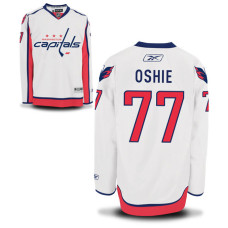 Washington Capitals T.J. Oshie #77 White Away Jersey