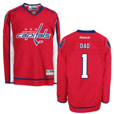 Washington Capitals Red Number One Dad Jersey