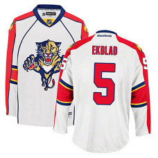 Florida Panthers Aaron Ekblad #5 White Away Authentic Jersey