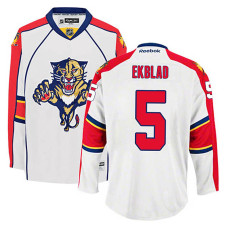 Florida Panthers Aaron Ekblad #5 White Away Jersey