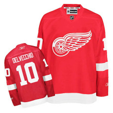 Detroit Red Wings Alex Delvecchio #10 Red Home Jersey