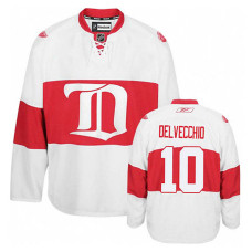 Detroit Red Wings Alex Delvecchio #10 White Winter Classic Alternate Jersey