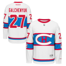 Montreal Canadiens Alex Galchenyuk #27 White 2016 Winter Classic Jersey