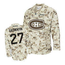 Montreal Canadiens Alex Galchenyuk #27 Camouflage Camouflage Jersey