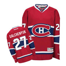 Montreal Canadiens Alex Galchenyuk #27 Red Home Jersey