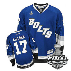 Tampa Bay Lightning Alex Killorn #17 Blue 2016 Stanley Cup Alternate Finals Jersey