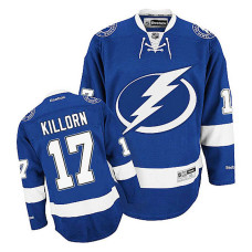 Tampa Bay Lightning Alex Killorn #17 Blue Home Jersey 2022 Stanley Cup Finals Patch