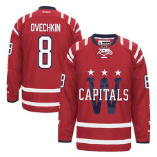 Women's Washington Capitals Alex Ovechkin #8 Red 2015 Winter Classic Jersey