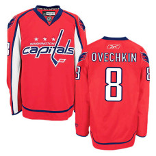 Women's Washington Capitals Alex Ovechkin #8 Red Home Jersey