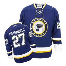 St. Louis Blues Alex Pietrangelo #27 Navy Blue Alternate Jersey