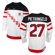 Canada Team Alex Pietrangelo #27 White 100th Anniversary Premier Olympic Jersey