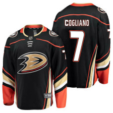 Anaheim Ducks #7 Breakaway Player Andrew Cogliano Jersey Black