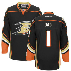 Anaheim Ducks Black Number One Dad Jersey