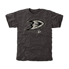 Anaheim Ducks Black Rink Warrior Tri-Blend T-Shirt