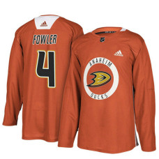 Anaheim Ducks #4 Orange New Season Practice Cam Fowler Jersey