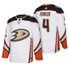 Anaheim Ducks #4 Cam Fowler White 2018 New Season Team Road Jersey