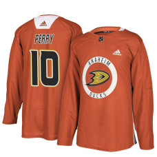 Anaheim Ducks #10 Orange New Season Practice Corey Perry Jersey