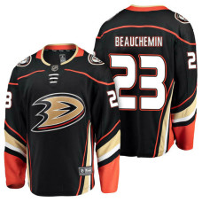 Anaheim Ducks #23 Breakaway Player Francois Beauchemin Jersey Black