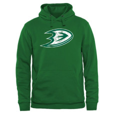 Anaheim Ducks Kelly Green St. Patrick Day Pullover Hoodie