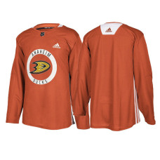 Anaheim Ducks Orange Adidas Authentic Practice Jersey