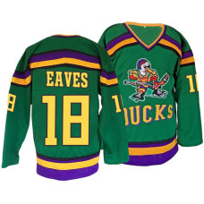 Anaheim Ducks #18 Patrick Eaves Green Premier Ice Hockey Throwback Jersey