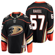 Anaheim Ducks #67 Breakaway Player Rickard Rakell Jersey Black