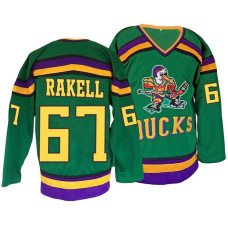 Anaheim Ducks #67 Rickard Rakell Green Premier Ice Hockey Throwback Jersey