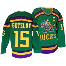 Anaheim Ducks #15 Ryan Getzlaf Green Premier Ice Hockey Throwback Jersey